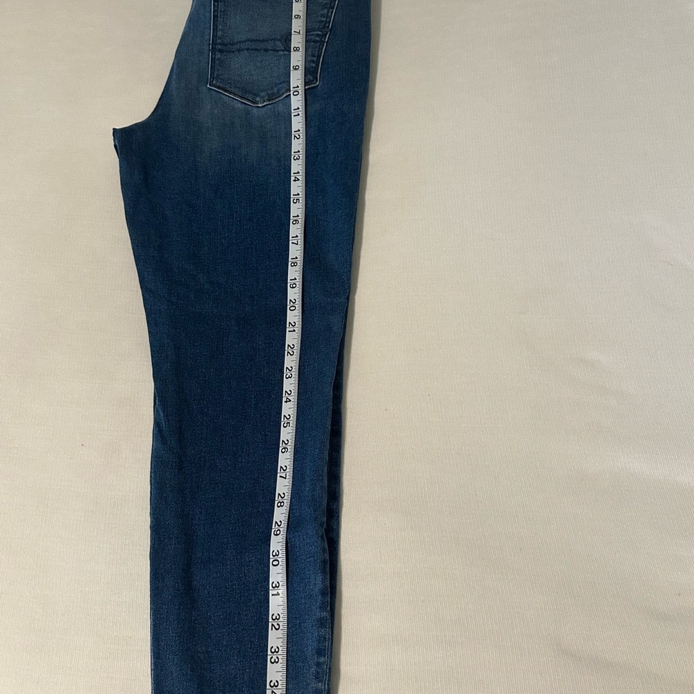 American Eagle Outfitters Dark Blue Straight Leg Jeans - Picture 4 of 8